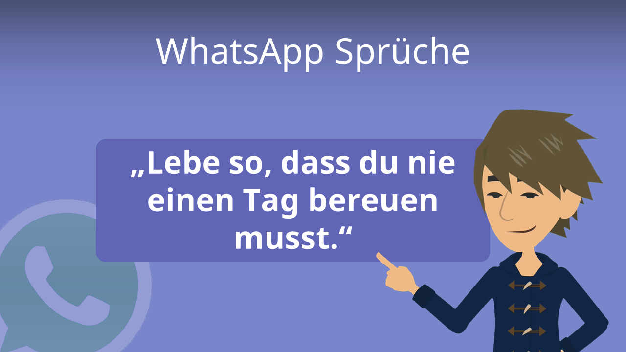  160 inspirierende WhatsApp Sprüche · [mit Video] 