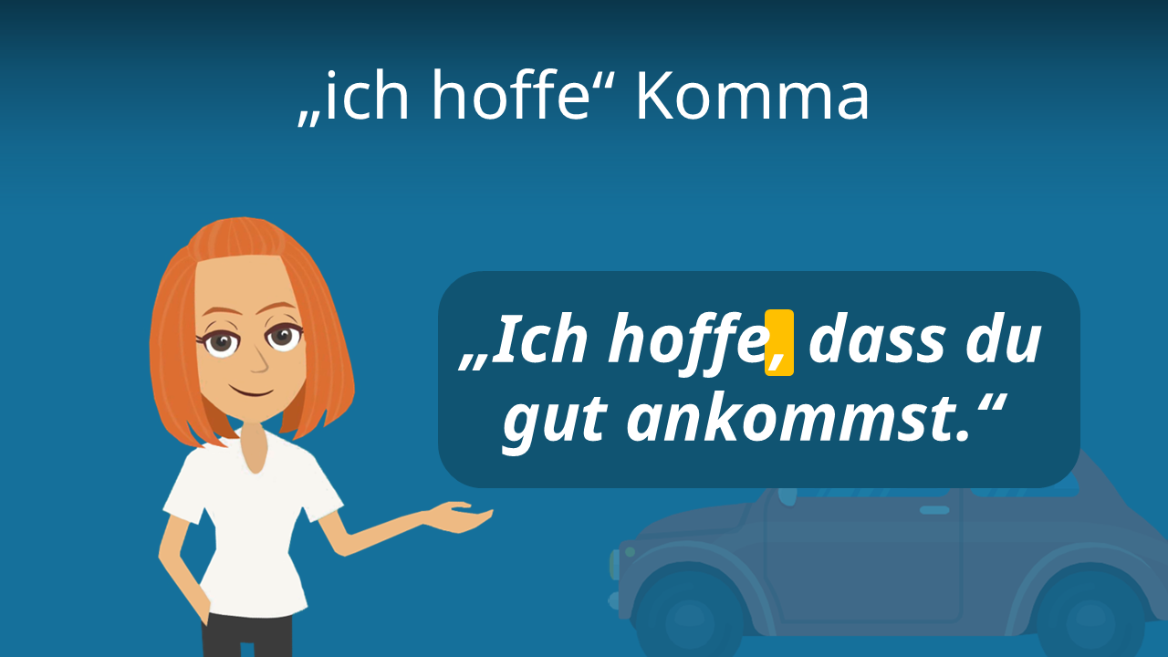 Ich Hoffe Das Ist In Ordnung Schreibweise