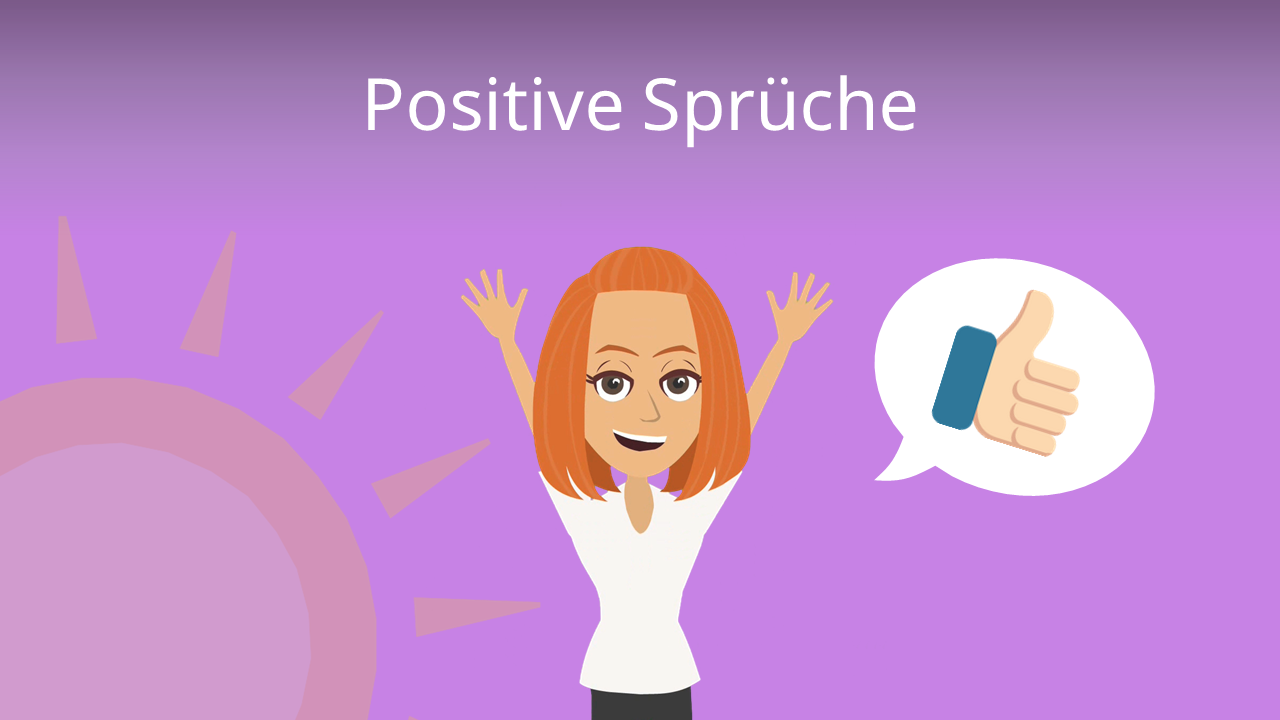 80 positive Sprüche zum Nachdenken & für Inspiration · [mit Video]