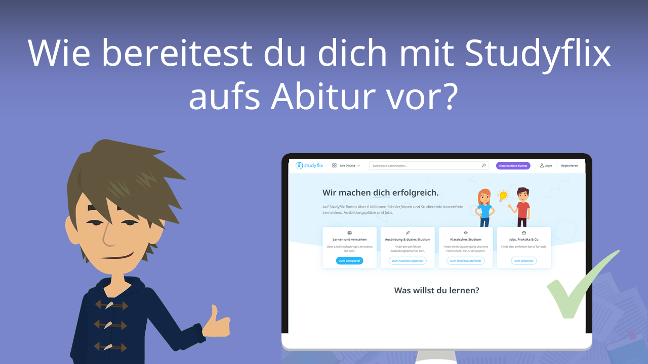 Wie bereitest du dich mit Studyflix aufs Abitur vor? · [mit Video]