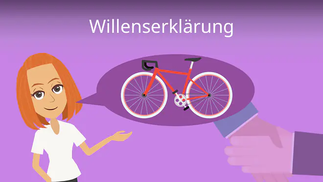 Zum Video: Willenserklärung