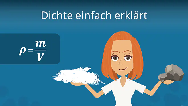 Zum Video: Dichte einfach erklärt