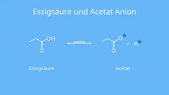 Essigsäure, Acetat, Gleichgewicht, Säure, Base, Essig, Anion