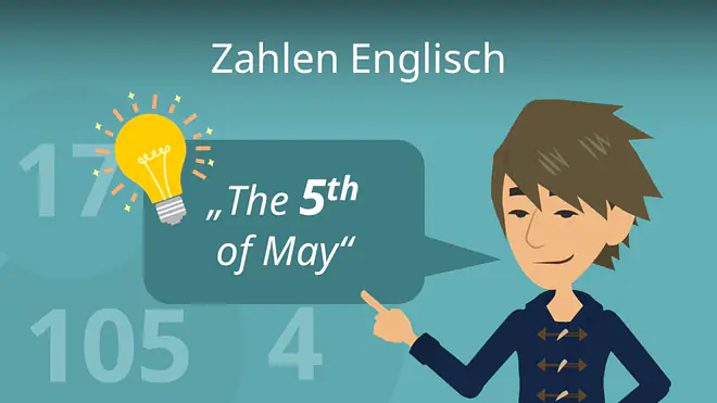 Zum Video: Zahlen Englisch