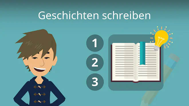 Zum Video: Geschichten schreiben