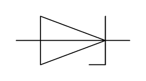 Zener Diode (z Diode) Schaltzeichen, Zener Diode Schaltzeichen, z Diode Schaltzeichen, z-Diode, zener Diode
