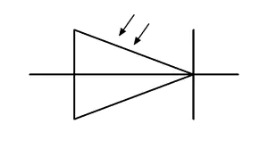 Photodiode Schaltzeichen, Photodiode, Photodiode Schaltung