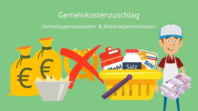 Gemeinkostenzuschlag Vertriebsgemeinkosten Materialgemeinkosten
