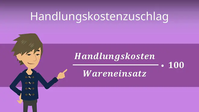 Zum Video: Handlungskostenzuschlagssatz
