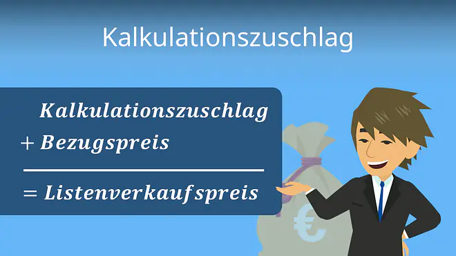 Zum Video: Kalkulationszuschlag
