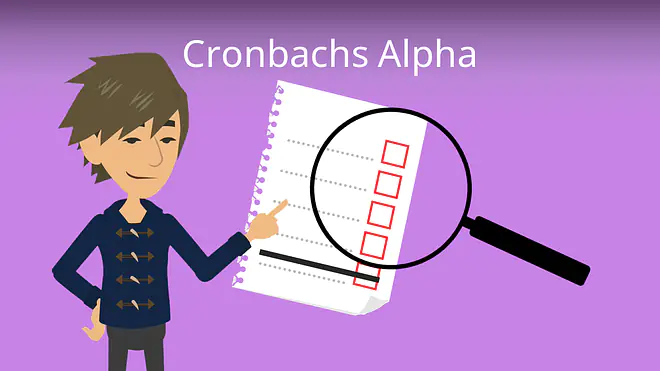 Zum Video: Cronbachs Alpha