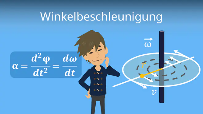 Zum Video: Winkelbeschleunigung