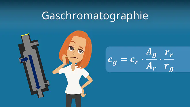 Zum Video: Gaschromatographie