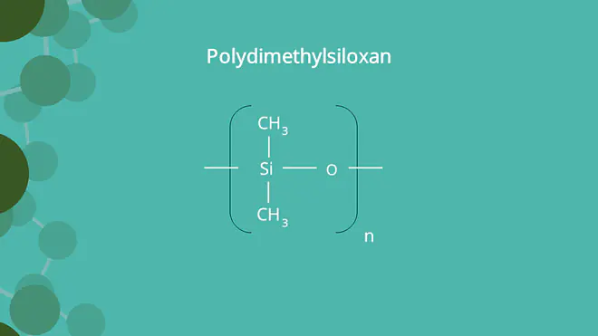 Polydimethylsiloxan Struktur, Gaschromatographie