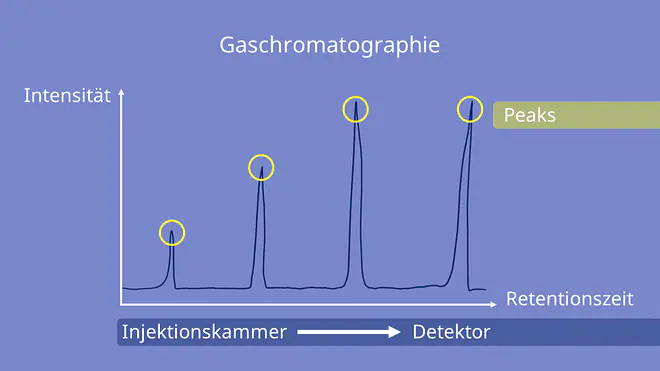 Peaks, Gaschromatographie
