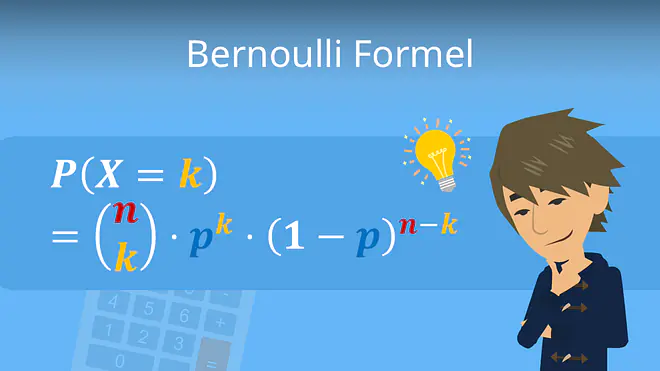 Zum Video: Bernoulli Formel