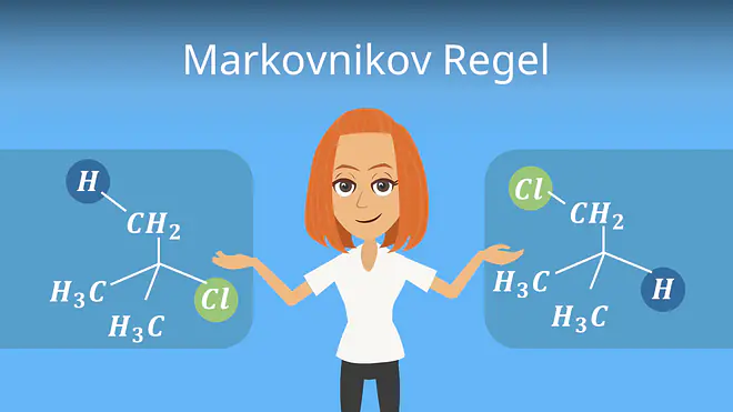 Zum Video: Markovnikov Regel