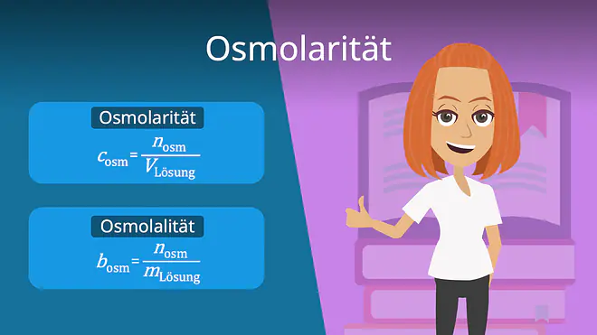 Zum Video: Osmolarität