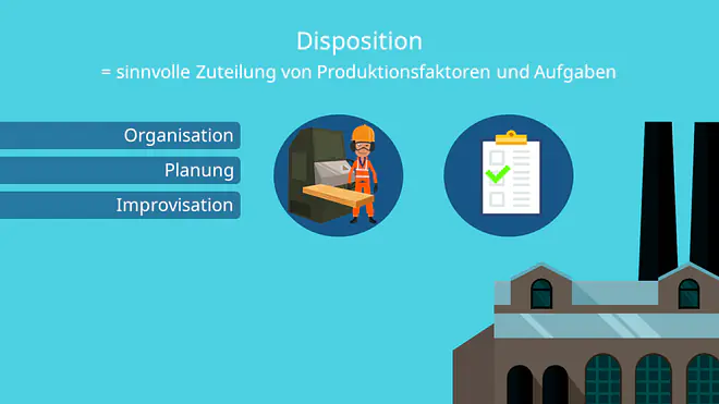 Disposition - Definition und Bedeutung