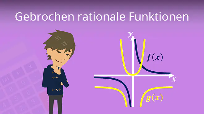 Zum Video: Gebrochen rationale Funktionen