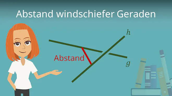 Zum Video: Abstand windschiefer Geraden