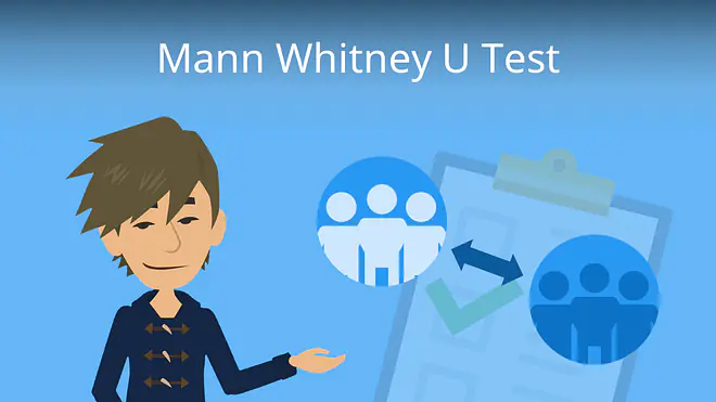 Zum Video: Mann-Whitney-U-Test