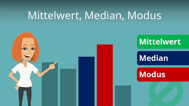 Zum Video: Mittelwert, Median & Modus