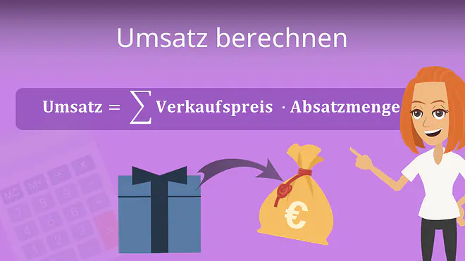 Zum Video: Umsatz berechnen