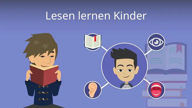 Zum Video: Lesen lernen Kinder