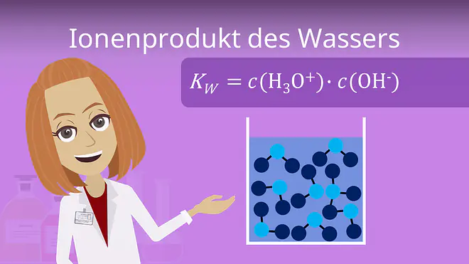 Zum Video: Ionenprodukt des Wassers