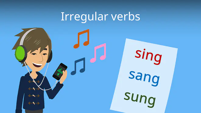 Zum Video: Irregular verbs