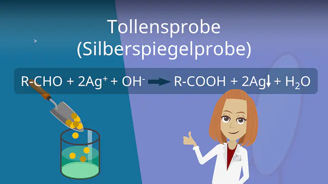 Zum Video: Tollensprobe (Silberspiegelprobe)