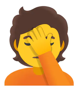 Das Bild zeigt eine Person, die sich an den Kopf fasst.