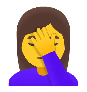 Das Bild zeigt eine Person, die sich an den Kopf fasst.