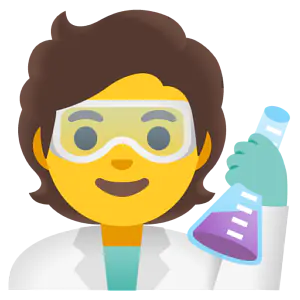 Das Bild zeigt einen Wissenschaftler. 