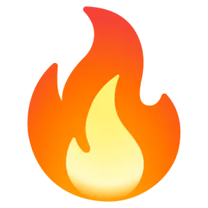 Das Bild zeigt eine Flamme.