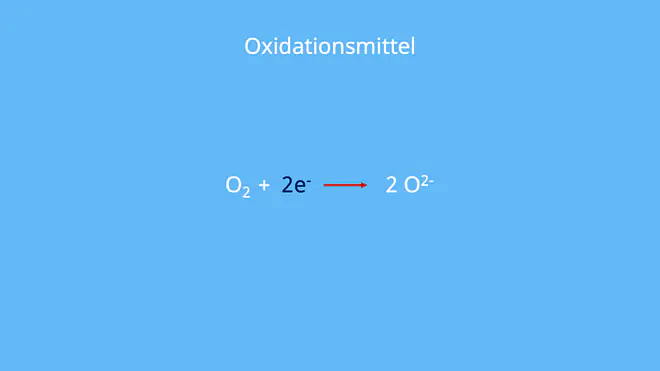 zu oxidierender Stoff, Oxidationsmittel, Oxidans, Oxidator, Oxidationsmittel Beispiele, oxidierend