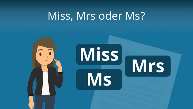 Zum Video: Miss, Mrs oder Ms?