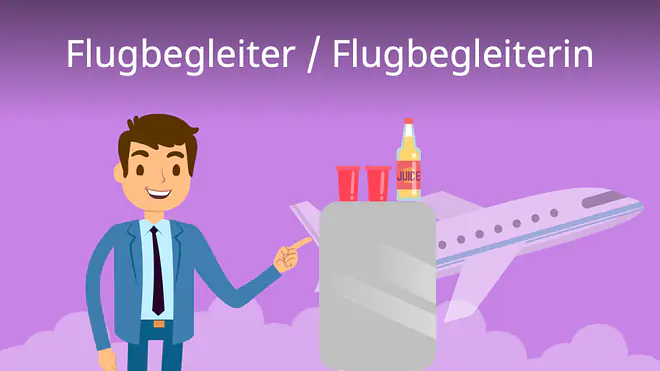 Zum Video: Flugbegleiter / Flugbegleiterin