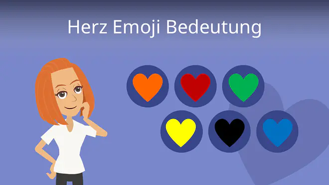 Zum Video: Herz Emoji Bedeutung