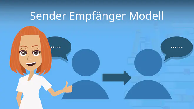 Zum Video: Sender Empfänger Modell