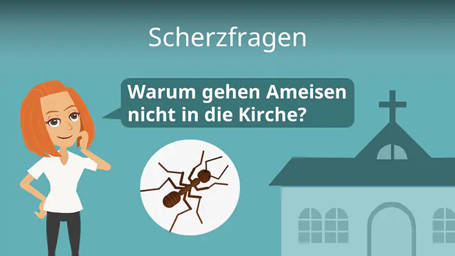 Zum Video: Scherzfragen