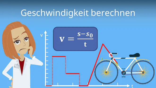Zum Video: Geschwindigkeit berechnen