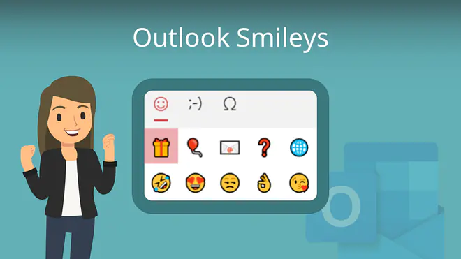 Zum Video: Outlook Smileys