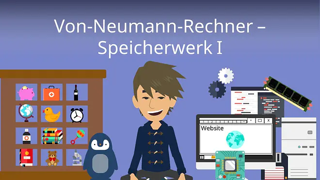 Zum Video: Von-Neumann-Rechner - Speicherwerk I