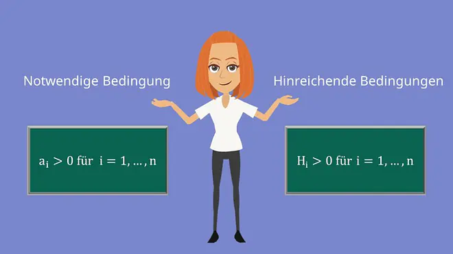 Stabilitätskriterium Hurwitz hinreichende Bedingungen 