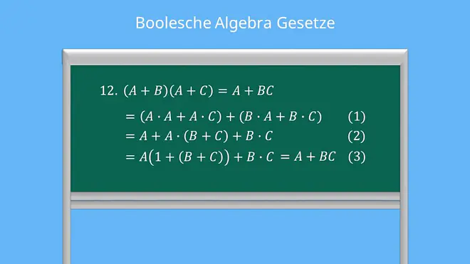 Boolesche Algebra Gesetze