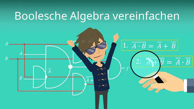 Zum Video: Boolesche Algebra vereinfachen