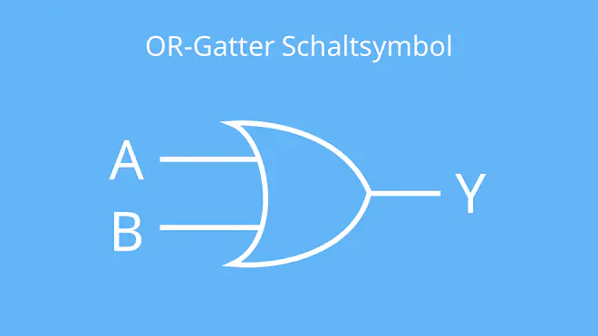 OR-Gatter, Logikgatter, Schaltsymbol, Gatterinformatik, Logik gatter
