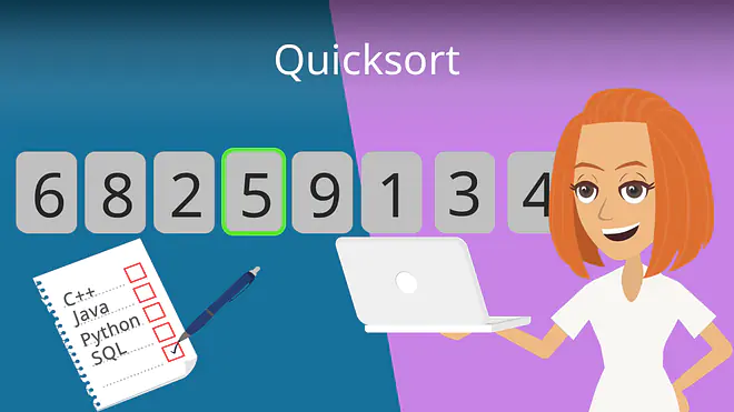 Zum Video: Quicksort